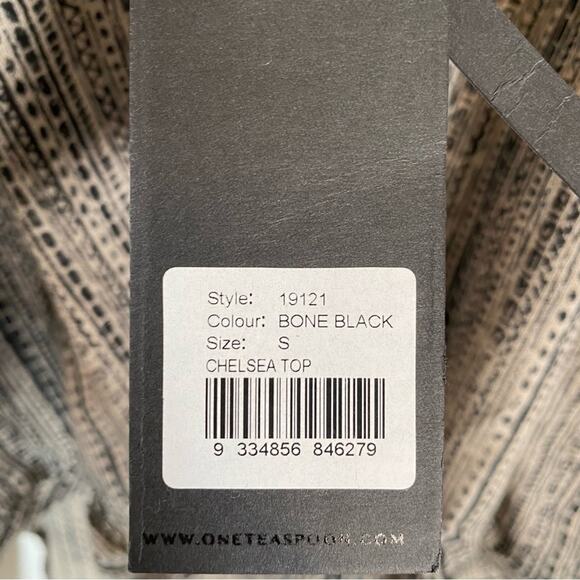 ONE TEASPOON Chelsea Off Shoulder Oversized High Low Billow Sleeve Top - Picture 9 of 9